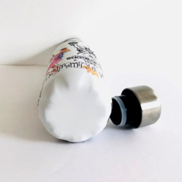 New York Collectible Souvenir Gift Stainless Thermal Water Cup Bottle - White - Picture 6 of 6
